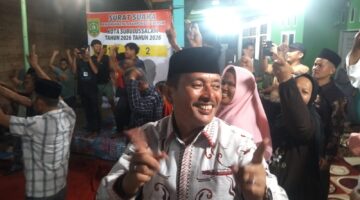 Kampanye Akbar Sudomo Cibro Nomor Urut 1 Dibanjiri Masyarakat Desa Lae Mbersih, Serukan Pilkades Damai dan Bersatu